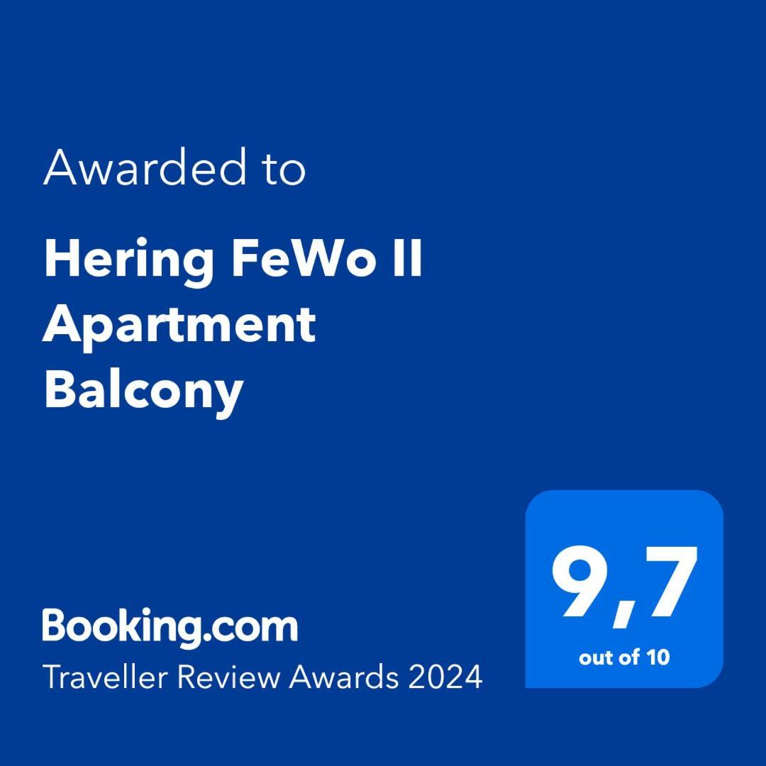 Hering Fewo II Apartment Balcony Wiek auf Rügen Kültér fotó